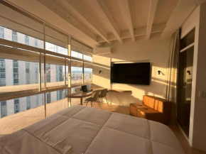 Copan Incrível, totalmente novo, andar alto, vista e pôr-do-sol, design, arquitetura, home office, Smart TV 70